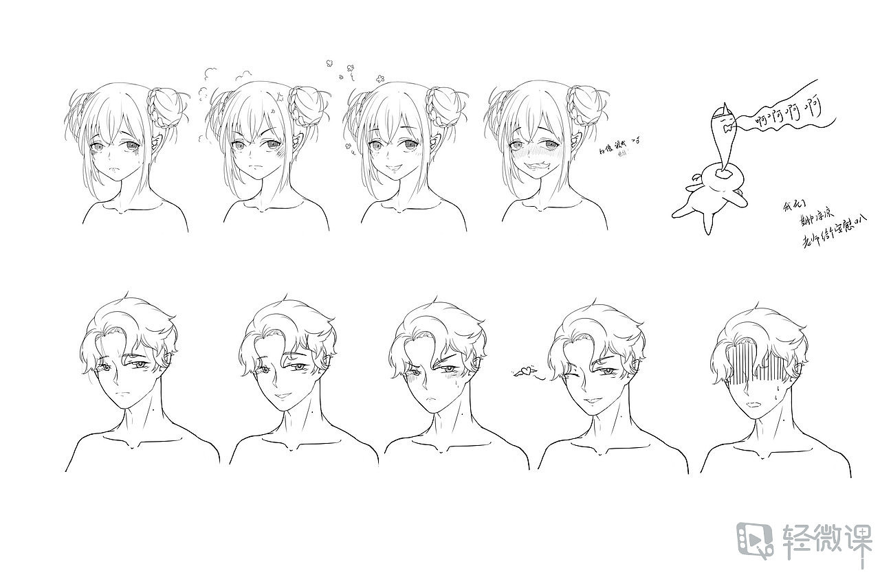 動漫人物表情畫法 掌握這項技能，你的角色將擁有靈魂